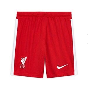 NWT Nike Short Unisex LIVERPOOL ENGLAND 2020/2021 HOME FOOTBALL SHORTS JERSEY. S